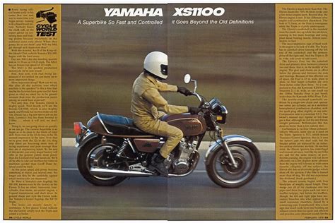 xs1100 compression test|yamaha xs1100 cycle world.